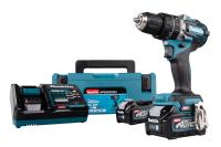 Компактная ударная дрель-шуруповерт Makita XGT HP002GD201