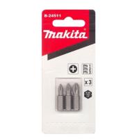 Биты Makita B-24511 PH1,2,3 25мм 3 шт PHILLIPS