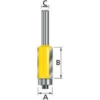 Фреза для окантовки Makita 12.7х25.4х8х32х3Т (D-10481)