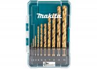 Набор сверл по металлу HSS-TiN Makita D-72849