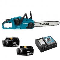 Аккумуляторная цепная пила Makita DUC353Z-RTE (2*BL1850B и з/у DC18RС  в комплекте)