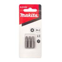 Биты Makita B-23466 PH2 25мм 3 шт PHILLIPS