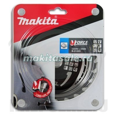 Пильный диск Макита M-force 165х20х2.0х24Т (B-31223)