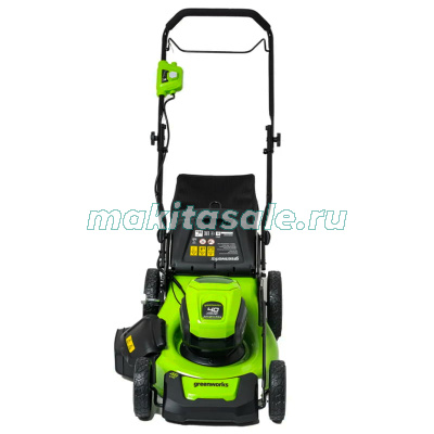 Газонокосилка аккумуляторная Greenworks GD40LM46HP
