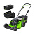 Газонокосилка аккумуляторная Greenworks GC82HPLM51,  82V, 51 см, бесщеточная, с 1хАКБ 5 Ач и ЗУ
