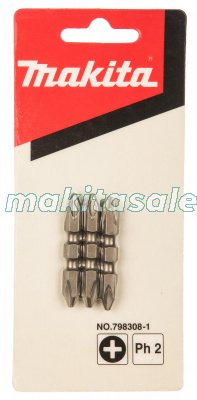 Насадка PH2 Makita 798308-1 45мм, 3шт