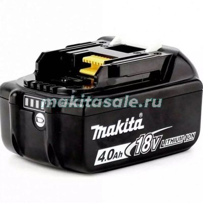Аккумулятор BL1840B (18В, 4Ач, индикатор заряда), картон, 1 шт. Макита (197265-4)