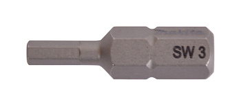 Биты Makita P-21375 шестигранник 25мм №3 10шт