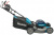 Аккумуляторная самоходная газонокосилка XGT Makita LM001GZ