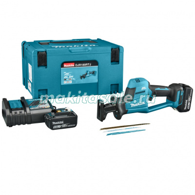 Аккумуляторная сабельная пила Makita DJR189RTJ