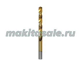 Сверло по металлу HSS-TiN Economy 4х75, 2 шт. Макита (D-64060)