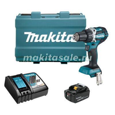Аккумуляторная дрель-шуруповерт Makita DDF484RT