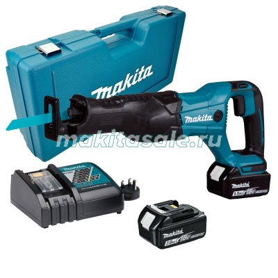 Аккумуляторная сабельная пила Makita DJR186RFE