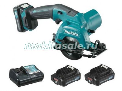 Аккумуляторная дисковая пила Makita HS301DWME