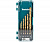 Набор сверл по металлу (6 шт.) HSS-TiN Economy Makita D-72833