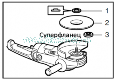 Угловая шлифовальная машина GA9080FX1