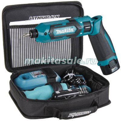 Аккумуляторная импульсная отвертка Makita TD022DSE
