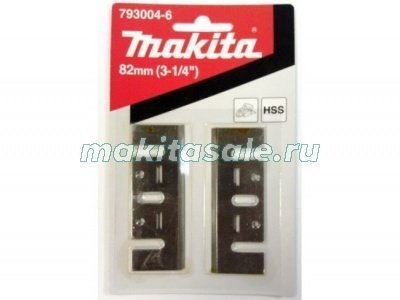 Односторонний нож HSS Makita 793004-6 82x29x3мм 2шт