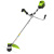 Триммер аккумуляторный Greenworks GD60BCB, 60V, 40 см, с АКБ 4АЧ и ЗУ