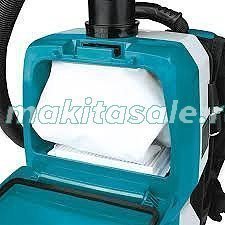 Аккумуляторный ранцевый пылесос Makita DVC265ZXU
