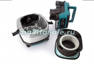 Аккумуляторно-сетевой пылесос Makita DVC860LZ
