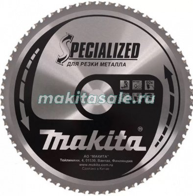 Пильный диск Макита по металлу 305x25.4x2.4х60T (B-29402)