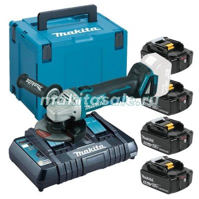 Аккумуляторная угловая шлифмашина Makita DGA504Z