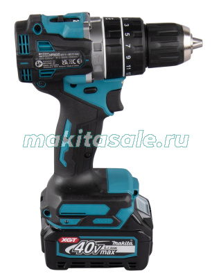 Компактная ударная дрель-шуруповерт Makita XGT HP002GD201