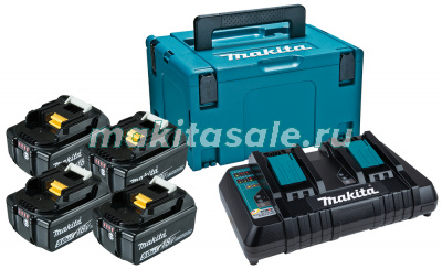 Набор PSK MKP3PT184 (BL1850Bx4шт., DC18RD, кейс MAKPAC тип 3) 