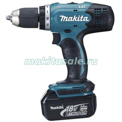 Аккумуляторная дрель-шуруповерт Makita DDF453RFE