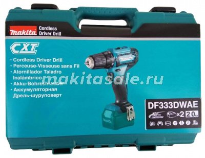 Дрель-шуруповерт Makita DF333DWAE