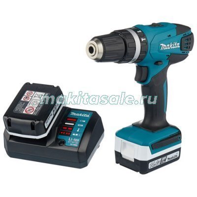 Аккумуляторная дрель-шуруповерт Makita HP347DWE