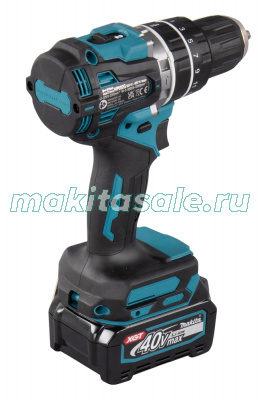 Компактная ударная дрель-шуруповерт Makita XGT HP002GD201
