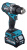 Компактная дрель-шуруповерт Makita XGT DF002GD201