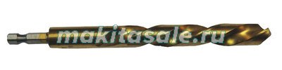 Сверло по металлу Макита HSS-TiN 4.2х100мм 1/4 (D-14956)
