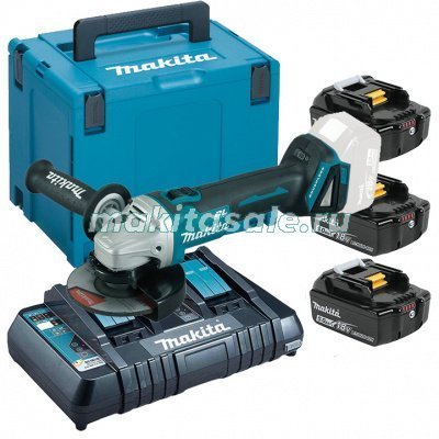 Аккумуляторная угловая шлифмашина Makita DGA504RF