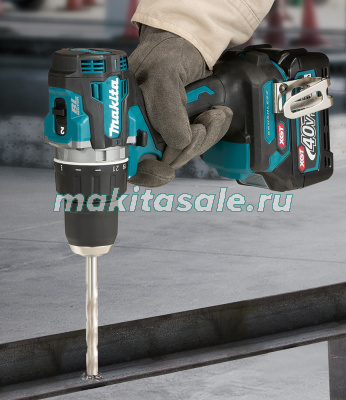 Компактная дрель-шуруповерт Makita XGT DF002GZ