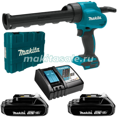 Пистолет для герметика Makita DCG180RYE