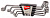 Набор ключей накидных 5 шт Makita B-65551