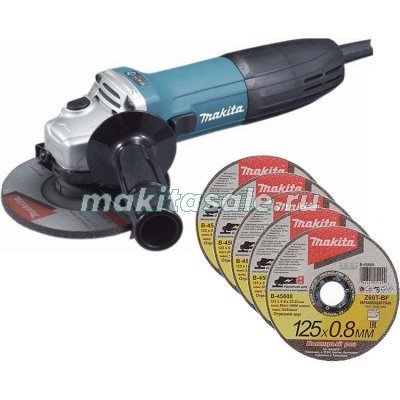 Углошлифовальная машина Makita GA5030X3