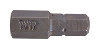 Насадка Makita P-21412 шестигранник 25мм №8 10шт 