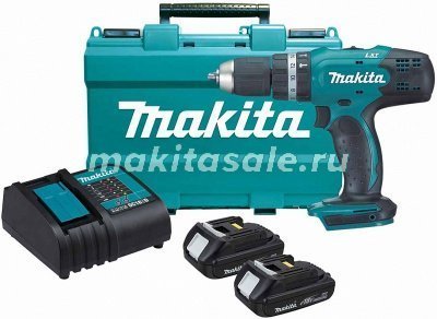 Аккумуляторная дрель-шуруповерт Makita DHP453SYE