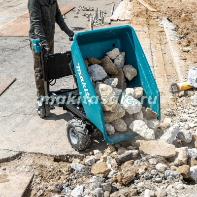 Аккумуляторная самоходная тележка Makita DCU602Z