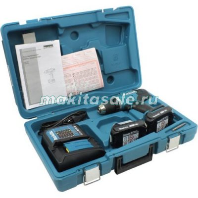 Аккумуляторная дрель-шуруповерт Makita DDF453SYE