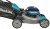 Аккумуляторная самоходная газонокосилка XGT Makita LM001GZ