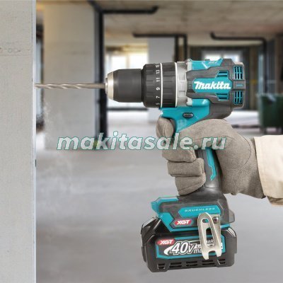 Компактная ударная дрель-шуруповерт Makita XGT HP002GZ