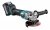 Аккумуляторная угловая шлифмашина XGT Makita GA013GM201