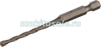 Сверло по бетону Макита 4х80мм 1/4 (D-23787)
