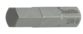 Насадка  Makita P-21406 шестигранник 25мм №6 10шт