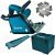 Дисковая пила по алюминию Makita CA5000XJ